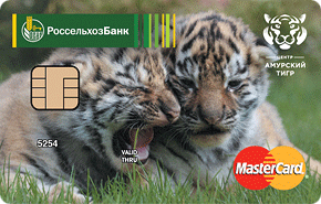 Кредитная карта Амурский тигр